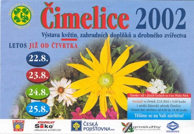 Plakát Čimelice 2002